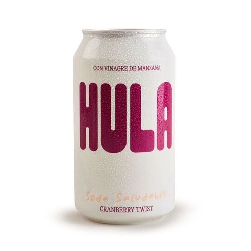 Bebida carbonatada Cranberry Twist Hula 330ml