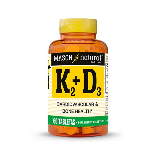 Vitamina K2 + D3 Mason 60tab
