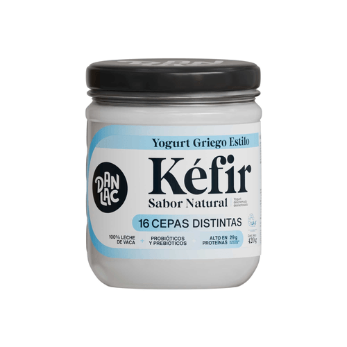 Yogurt griego Kéfir natural Danlac 420g