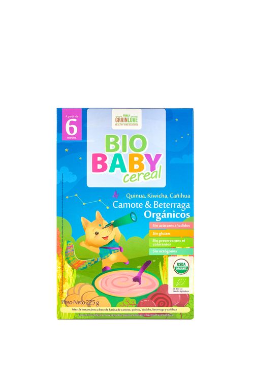 Bio Baby Org Camote & Beterraga 225g