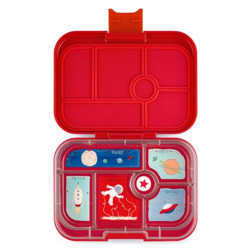 Bento Roar Red Rocket  6Comp Yumbox