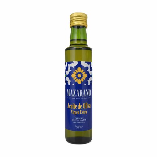 Aceite de oliva extravirg Mazarano 250ml