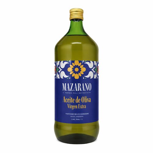 Aceite de oliva extravirg Mazarano 1Lt