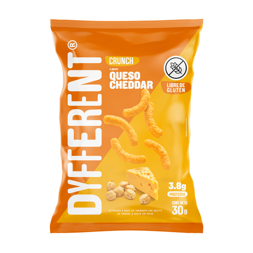 Crunch Garbanzo Cheddar Dyfferent 30g
