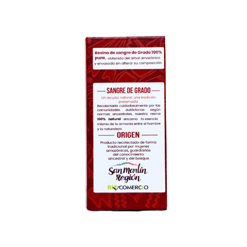 Resina De Sangre De Grado 15ml Takiwasi