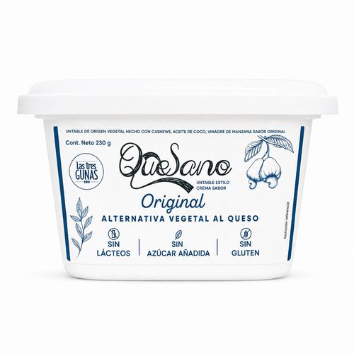 Quesano Sabor Original las Tres Gunas 220g